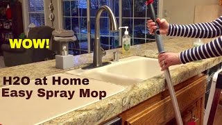 Easy Spray Mop by H2O at Home [upl. by Gillett]