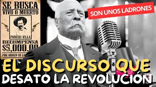 Las FUERTES PALABRAS de PORFIRIO DÍAZ que desataron la REVOLUCIÓN MEXICANA [upl. by Aguayo]