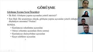 Nitel YT23 Görüşme Formu ve Sorular [upl. by Lirbaj]