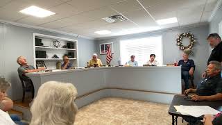 Ridgely Tennessee called City Council meeting 6212024 [upl. by Ahsemat868]