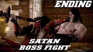 Dracula vs Satan Boss Fight  Castlevania Lords of Shadow 2 Ending [upl. by Atiraj406]