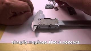 Mitutoyo digital caliper repair is easy [upl. by Seumas]