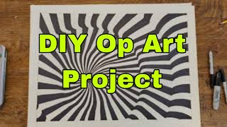 Creating an Op Art Piece  theartproject August 14 2022 [upl. by Ettevad659]