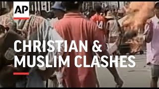 INDONESIA MALUKU PROVINCE CHRISTIAN amp MUSLIM CLASHES [upl. by Ulland]