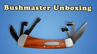 Bushmasters Whittlers Pocket Knife Unboxing [upl. by Sitrik128]