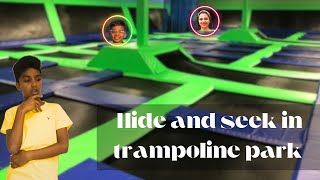 Hide and seek in trampoline park [upl. by Nedla]