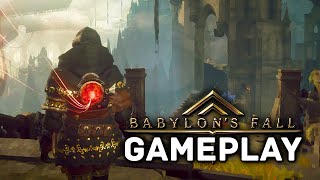 NEW GAME Babylons Fall Gameplay  New Platinum Action RPG [upl. by Yspyg632]