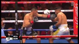 VERGIL ORTIZ VS THOMAS DULORME FIGHT REACTION ORTIZ TITLE SHOT AGAINST TIM TSZYU NEXT [upl. by Reilamag]