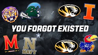 College Football Rivalries you Forgot existed [upl. by Noelopan423]