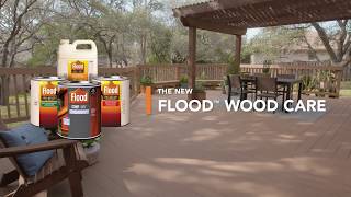 Wood Stain For Beautiful Results FLOOD™ Wood Care [upl. by Cirederf969]