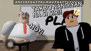 Ang Laki ng Tiyan ng Teacher  Roblox  Escape the Scary Teacher Tagalog [upl. by Rodge713]