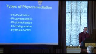 J G Isebrands  Phytoremediation A Reality Check [upl. by Rocco]