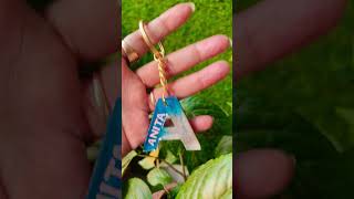 Resin name keyring yt diy resin handmadekeychains uniquegift resincrafts viralshorts [upl. by Singhal599]