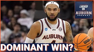 REACTION Auburn Tigers TAKE DOWN North Alabama [upl. by Ching788]