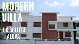 Modern Contemporary Villa in 16 cents 6000 sqft Near Aluva UC College5bhk houseforsale hometour [upl. by Setarcos]