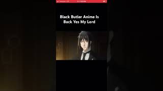 Black Butler Anime Is Back 2024 anime manga newanime japan fangirl 💙 anime [upl. by Nyram]