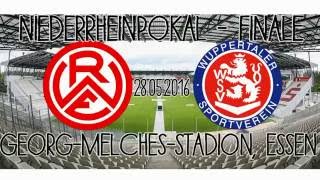 RotWeiss Essen  Wuppertaler SV 28052016 Support NiederrheinpokalFinale 2016 [upl. by Ellehcer]