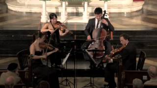 Attacca Quartet plays Haydn Op 54 no 3  First Movement [upl. by Philo]