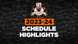 20232024 SCHEDULE HIGHLIGHTS [upl. by Gwenn]