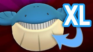 MAXED OUT XL WAILMER IS WAY BULKIER THAN I EXPECTED  Pokémon GO PvP [upl. by Ained363]