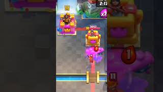 Mini Pekka vs Valkyrie Elixir Golem defense clashroyale minipekka valkyrie elixirgolem defense [upl. by Kurtzig]