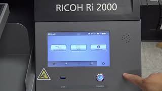 Ricoh DTG Printer IP Connection Ri4000 Ri2000 Ri1000 Ri1000X [upl. by Zeculon]