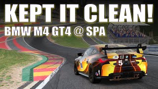 First GT4 race and its respectful  BMW M4  Spa [upl. by Benge]