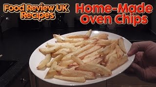 Oven Cooked Chips Recipe [upl. by Anaejer490]