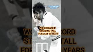 HAPPY BIRTHDAY SUNIL GAVASKAR  WORLD RECORD STANDING TALL FOR LAST 53 YEARS testrecords [upl. by Nnagrom]