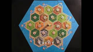 My Basic 3 Strategies for Winning Settlers of Catan [upl. by Atikihs963]