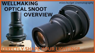 Wellmaking Optical Snoot Overview  Shape your light with gobos [upl. by Calise810]