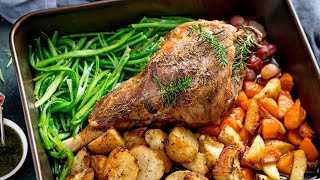 Irresistible one pan roast lamb recipe [upl. by Hafeetal534]