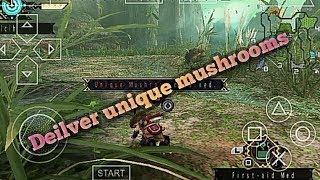 Mhp3rd Deliver 10 unique mushrooms monster hunter [upl. by Lamrej]