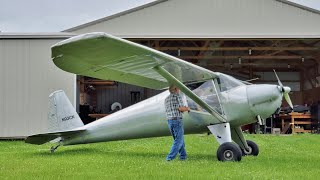 1946 Luscombe 8A Takeoffs Landings amp Ride Along [upl. by Og]