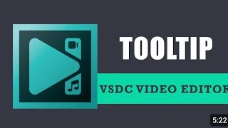 🔥 How to use tooltip in VSDC Free Video Editor  Video Editing Full Course [upl. by Kaspar750]