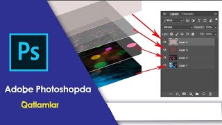 Photoshopda qatlamlar bilan ishlash [upl. by Dhiman]