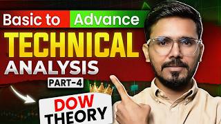 Basic To Advance Technical Analysis Part  4  Dow Theory  Sunil Gurjar  Hindi [upl. by Nasya388]