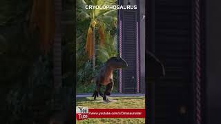 Cryolophosaurus Shorts  Jurassic World Evolution 2 09 [upl. by Ggerg]