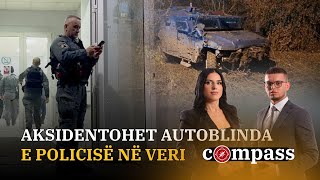 Aksidentohet autoblinda e Policisë në veri disa policë të lënduar – 13122024 ATVofficialchannel [upl. by Hermia]