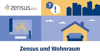 Zensus 2022 und Wohnraum  Offizielles Erklärvideo [upl. by Lynn]