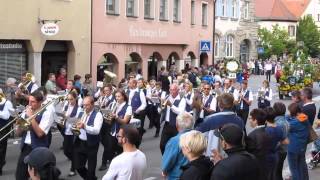 Kirchweih Weißenburg 2014  Blumen und Trachtenumzug [upl. by Avrenim]