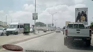 From Tetteh Quarshie Interchange To The Flower Pot Interchange In Ghana Great Scenes [upl. by Valene]