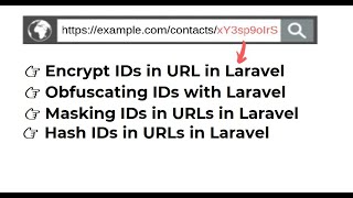 😃 Encrypt IDs in URLs in Laravel  💯Automatic way  🆕 2021 [upl. by Asiak]