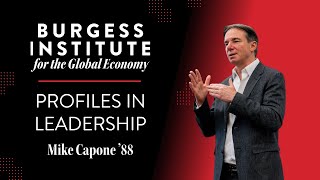 Profiles in Leadership Mike Capone 88 CEO of Qlik [upl. by Godewyn]