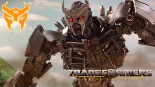 OPTIMUS VS SCOURGE PERU CHARGE  Transformers Rise of the Beasts Stop Motion Scene Recreation [upl. by Sup]