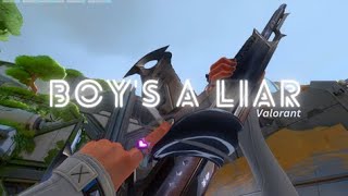 Valorant Montage quotBoys a liar 🤍quot  Insane Plays and Mesmerizing Sniper Shots [upl. by Tuneberg]