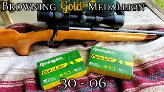 Browning XBolt Gold Medallion Review amp Shoot 3006 500 Yards [upl. by Ilellan]