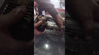 how to cylinder piston fitting viral youtube bike [upl. by Nageam]