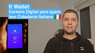 It Wallet  A nova identidade digital italiana [upl. by Ennovy28]