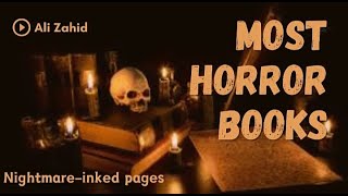 HORROR BOOKS RECOMMENDATIONS  HORROR BOOKS  3 MOST HORROR BOOKS OF ALL TIME [upl. by Bertina]